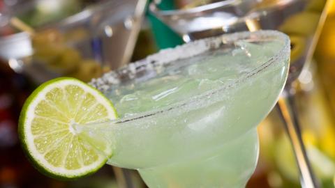 Margarita en las rocas