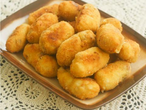 Las croquetas de jamón son ricas y fáciles de hacer