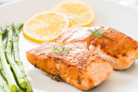 Receta de salmón a la parrilla